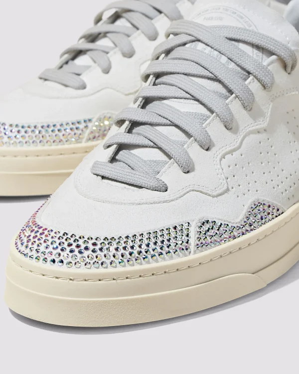 Hot Bali White/Strass Women Low Tops