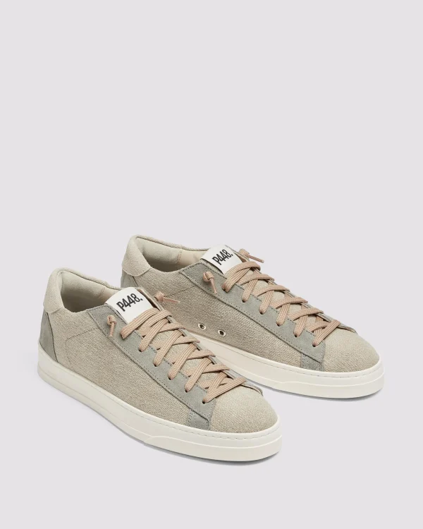 Cheap Jack Neutral Canvas Low Tops