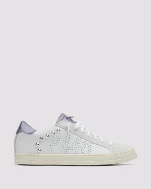 Clearance John Lilac/Stud Women Low Tops