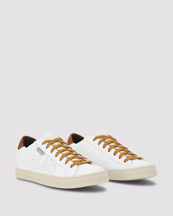 New John Lionfish White/Mustard Women Low Tops | Low Tops