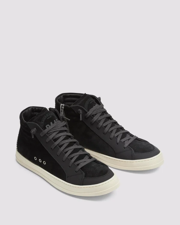 Outlet Skate Black Strass Women High Tops