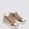 Outlet Skate Bronze Women High Tops