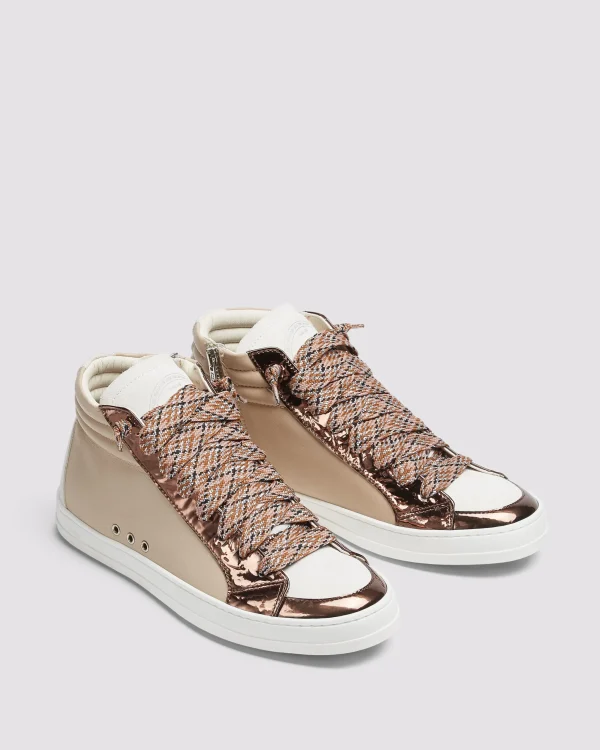 Outlet Skate Bronze Women High Tops