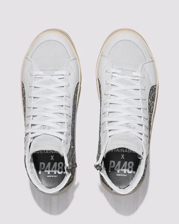 Store Skate Recycled White/ Women High Tops