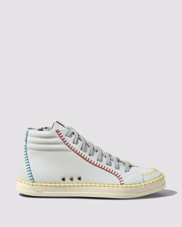 Best Skate White/Stitch Women High Tops