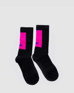 Hot Socks Black/Pink Women Accessories | Accessories