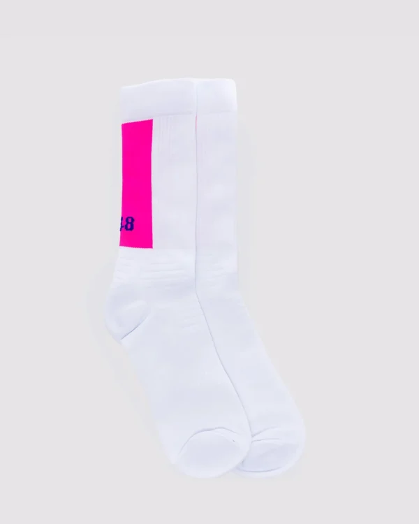 Hot Socks White/Pink Women Accessories | Accessories