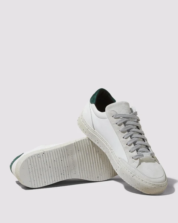 Cheap Soho Recycled White/Green Low Tops