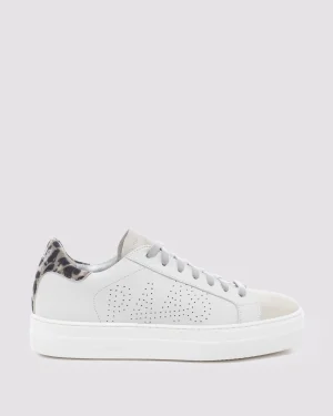 Shop Thea White/Cheetah Women Platforms | Low Tops