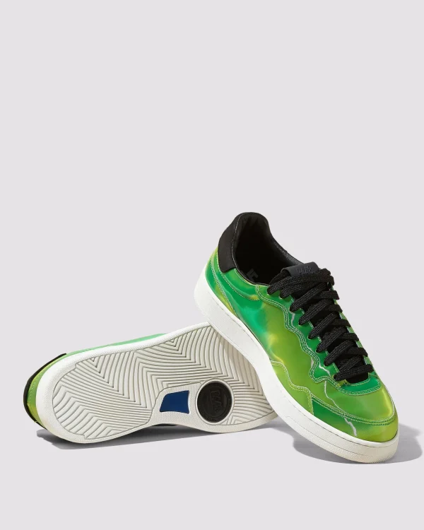 Best Sale Yam Neon Green/Black Women Low Tops | Low Tops