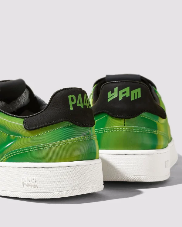 Best Sale Yam Neon Green/Black Women Low Tops | Low Tops